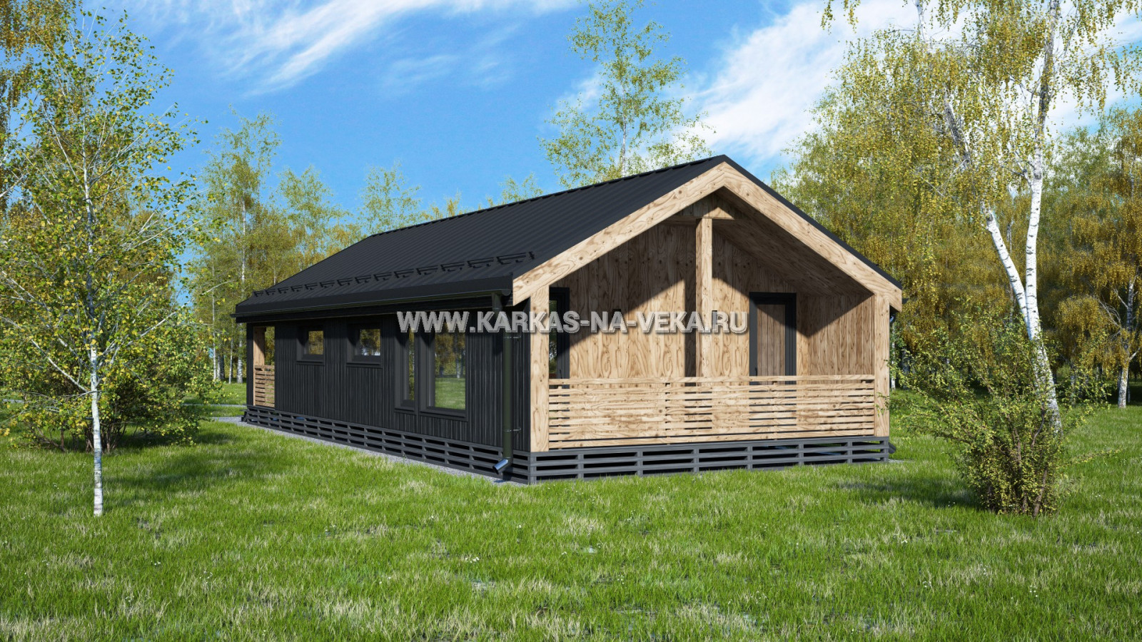 Barn house проекты домов