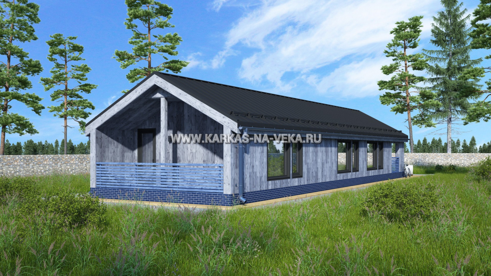 Barn house проекты домов